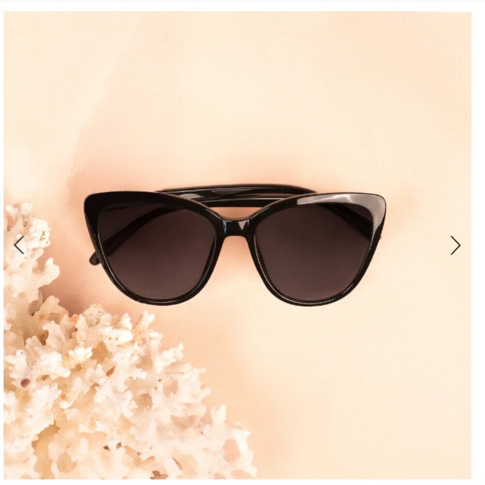 NWT Rachel Zoe Nina Sunglasses black $98 - Picture 7 of 8